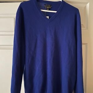 Blue Cashmere Sweater